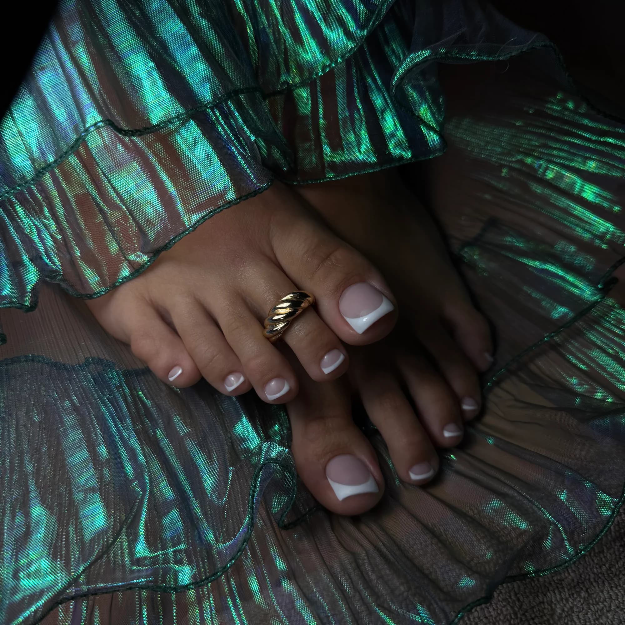 Pose gel et nail art par Reines Room, prothésiste ongulaire à Mérignac — création 21